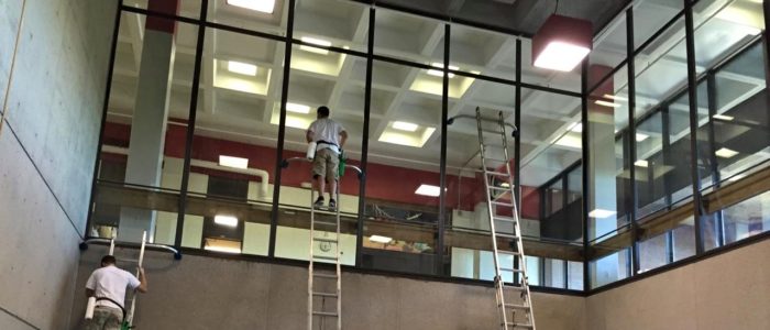 Library Window Cleaning